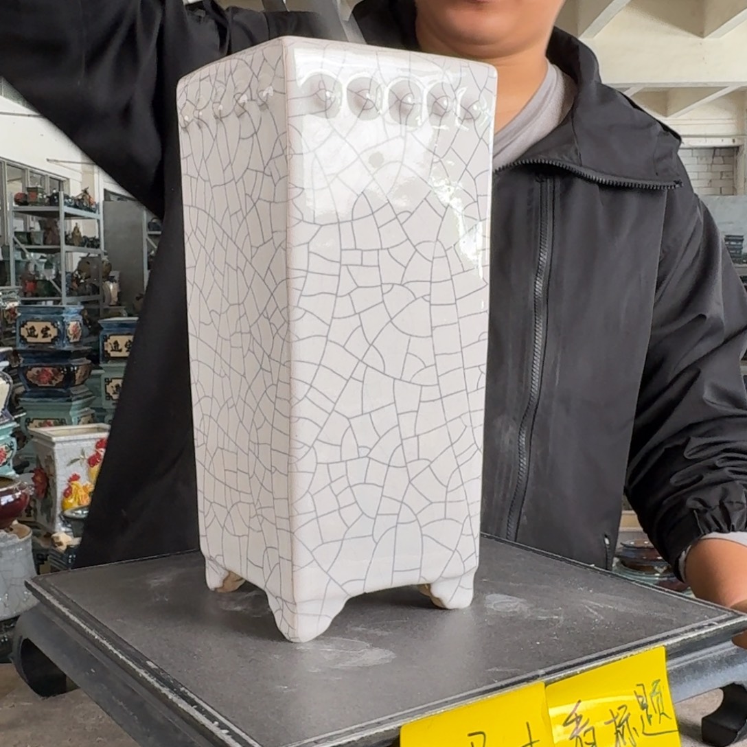 。一风堂石湾花盆 微瑕 内10*27