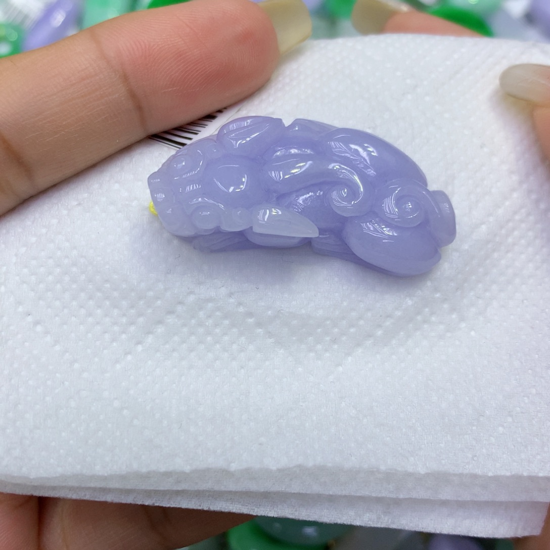 颈饰未镶嵌翡翠本*高货绳