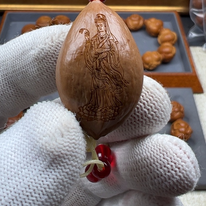 橄榄核手串橄榄核雕工艺制作