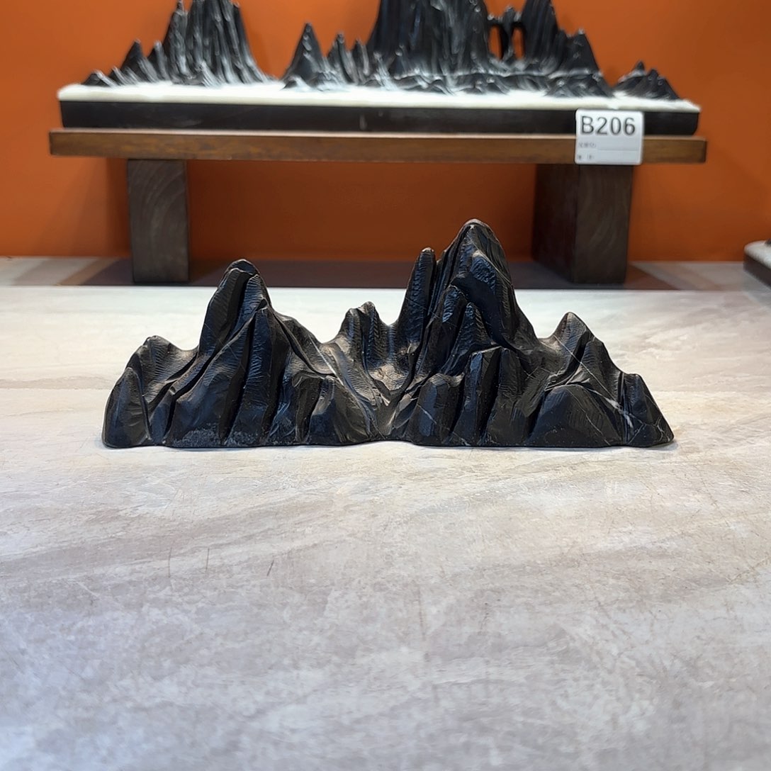 摆件青****8灵璧石奇石摆件 