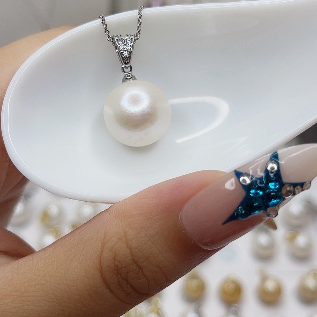 淡水珍珠合金吊坠(赠链)