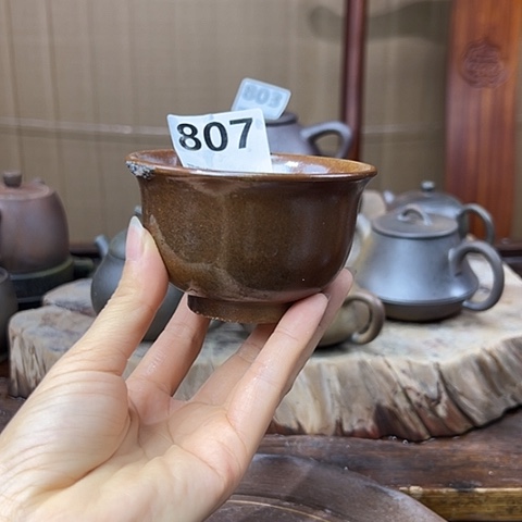 戬谷龙窑坭兴柴烧壶807