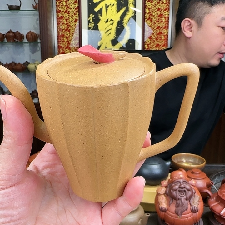 紫砂茶壶高莲段泥