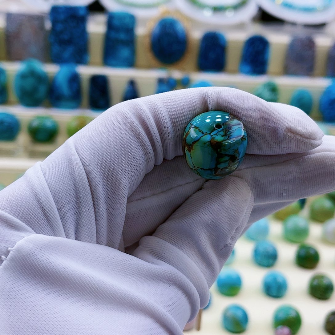 绿松石挂件未镶嵌