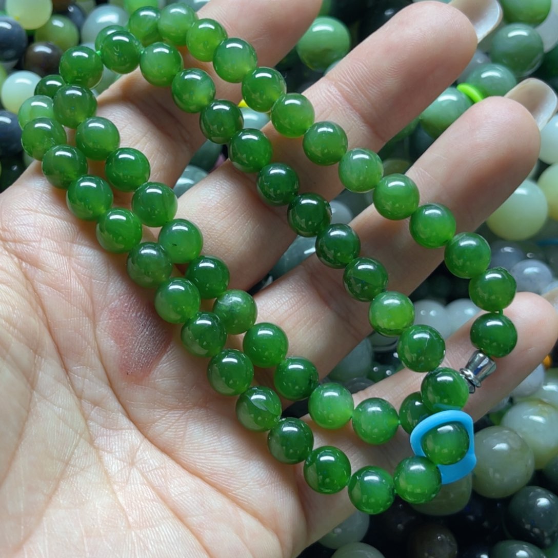 和田玉手链未镶嵌