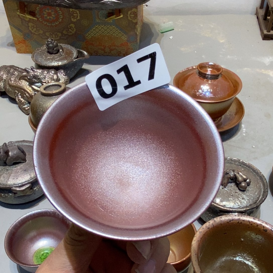 清***）柴烧茶具陶瓷杯子