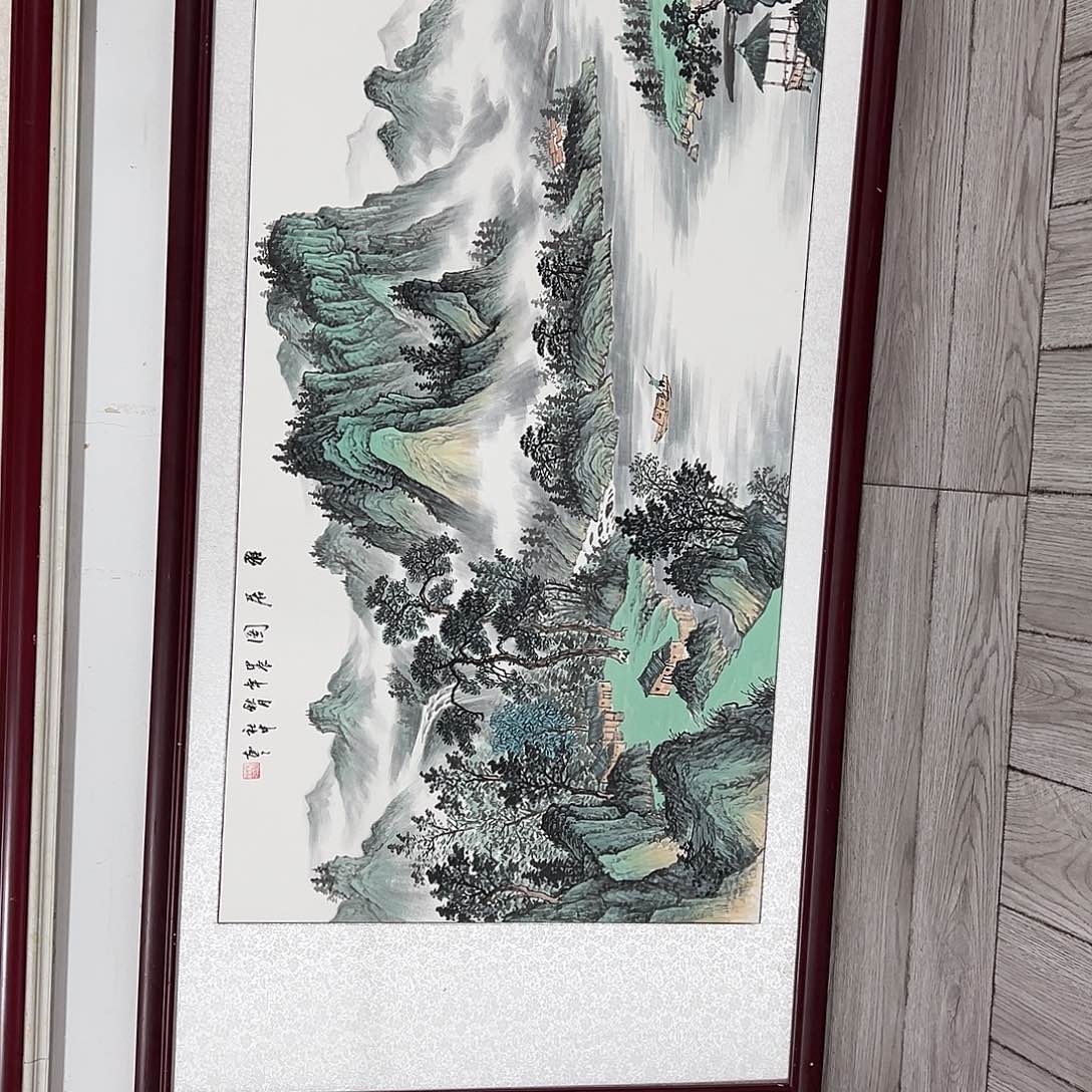 国画茱*手绘作品质量不错