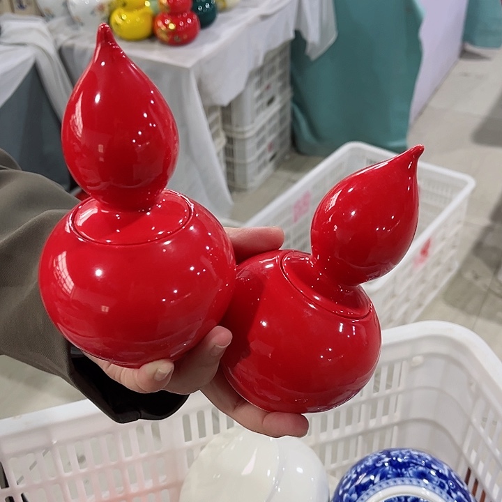 各种高档陶瓷茶叶罐储物罐