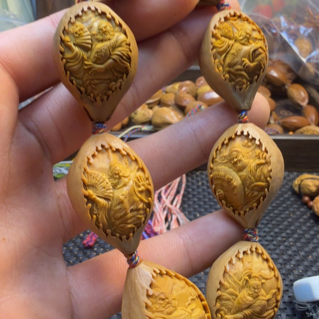 橄榄核手串/手链八大钟馗