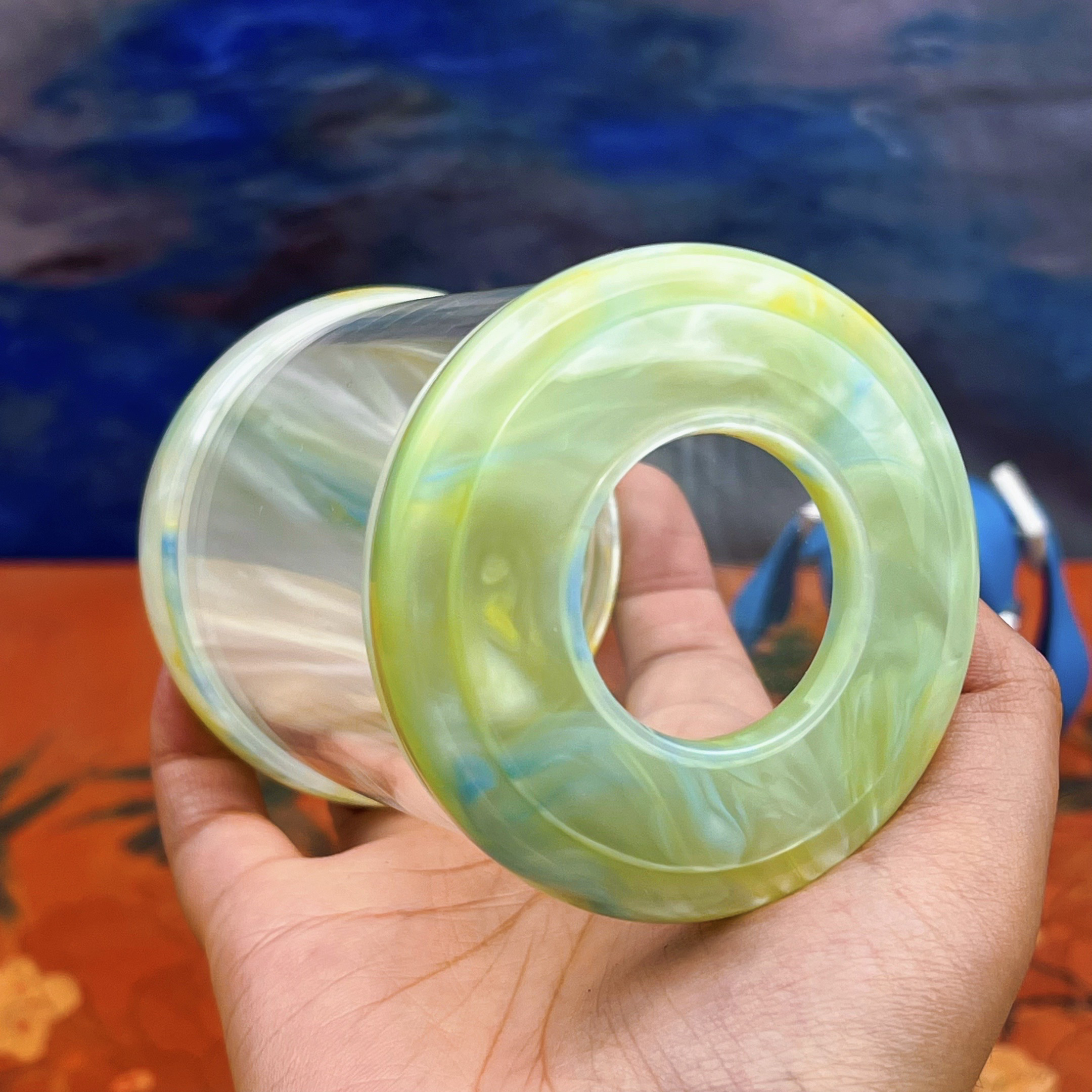 甜甜文玩-65紫兰仙子 独孔蝈蝈罐虫具