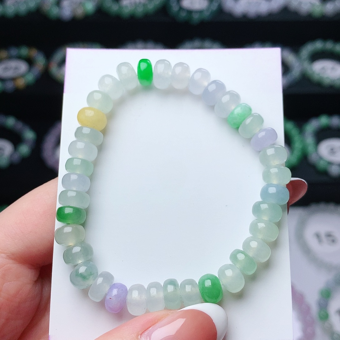 翡翠手链未镶嵌翡翠