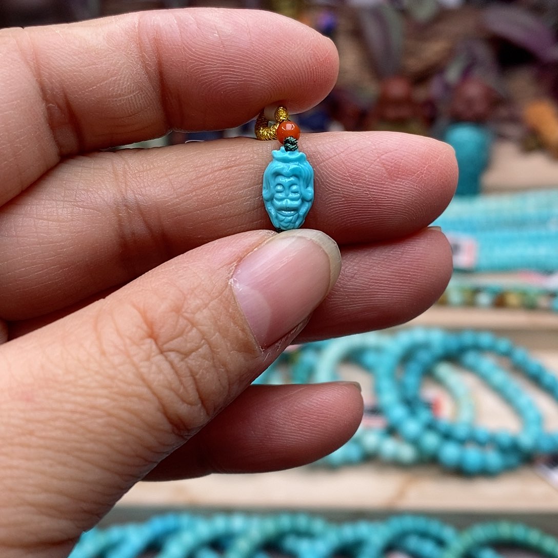 绿松石珠宝奇石未镶嵌