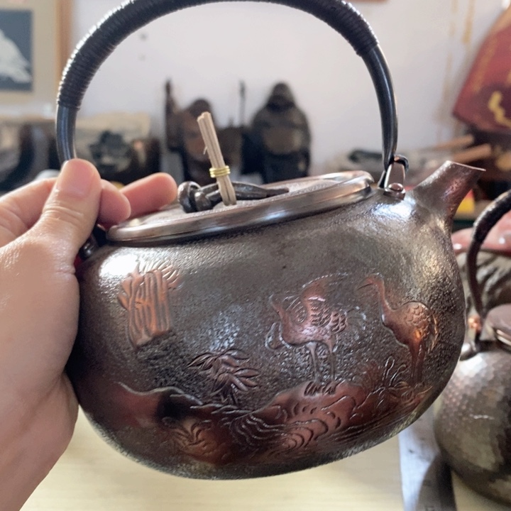 蜜安罐瓷香炉锡茶则?*哈