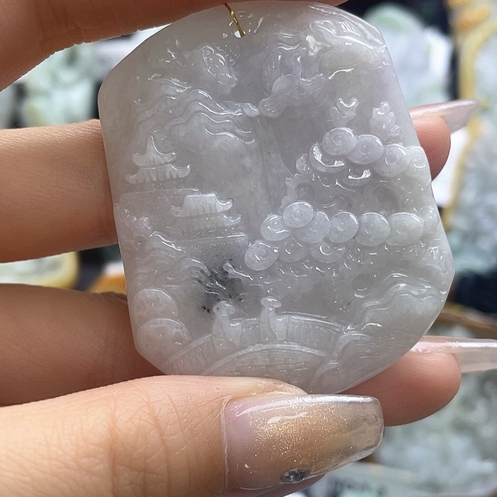 翡翠吊坠(不含链)未镶嵌