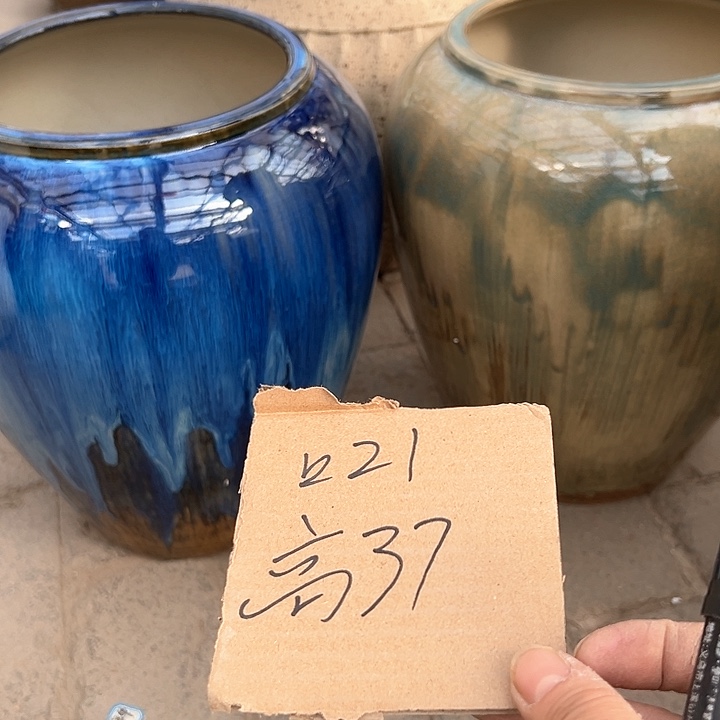 陶瓷景德镇精品花盆栽适合盆栽