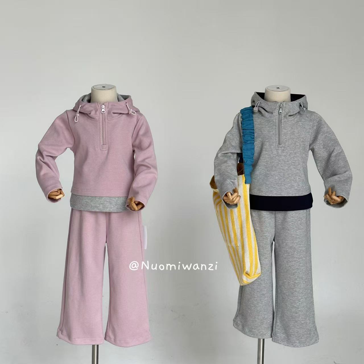 【现货】【悠然假日】儿童百搭lulu风休闲套装（秋款）WZJ-25625