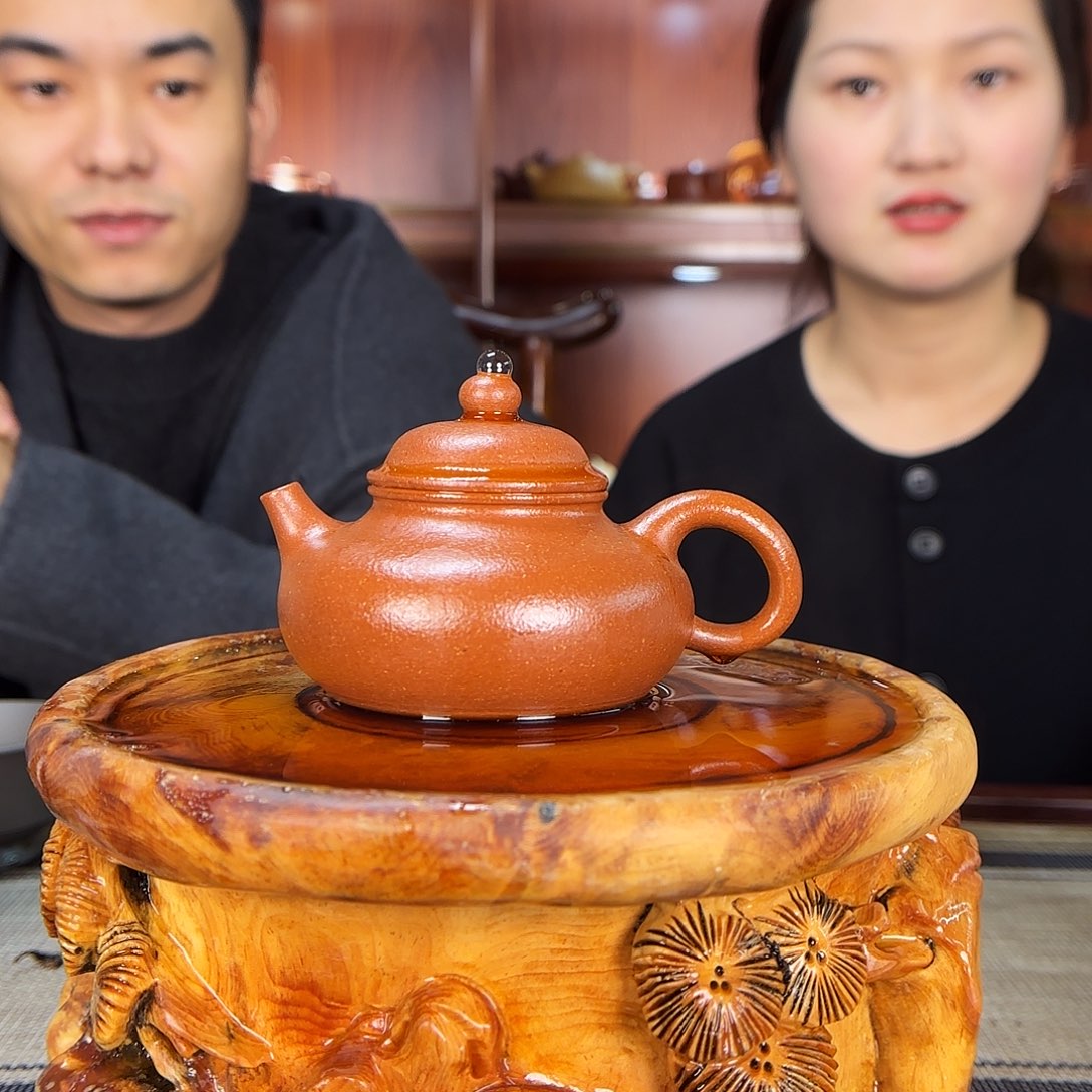 紫砂茶壶一壶李紫砂