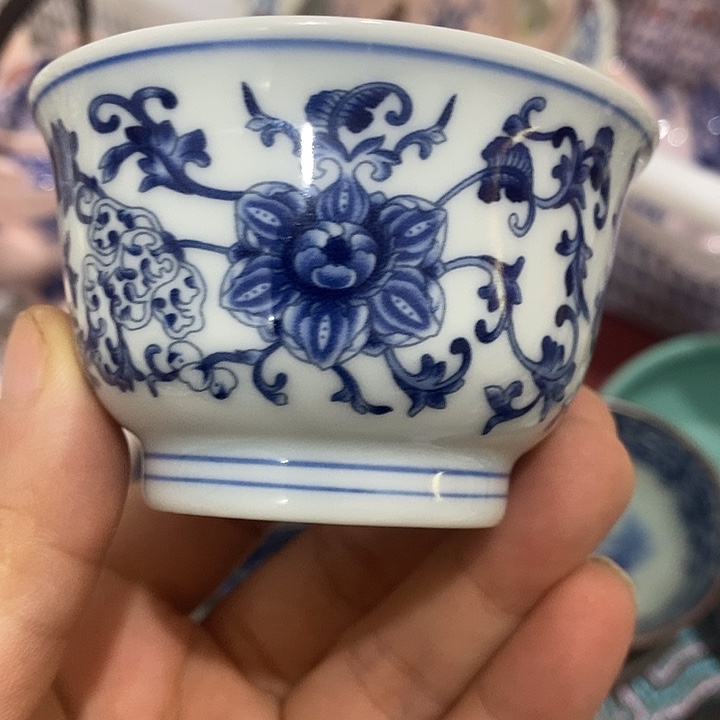 陶摆件景德镇陶瓷主人杯133444