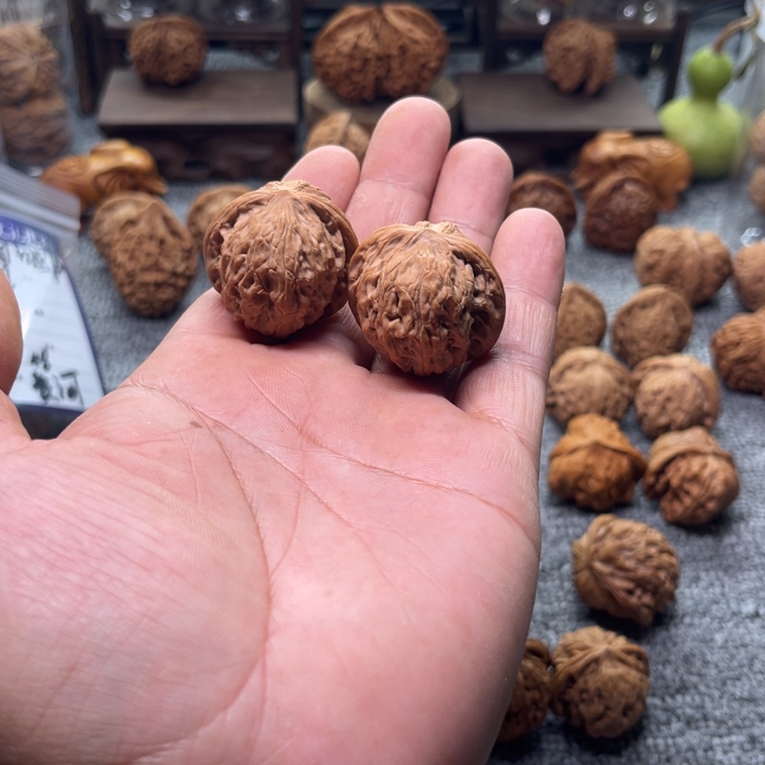 J***t把件文玩核桃磨盘