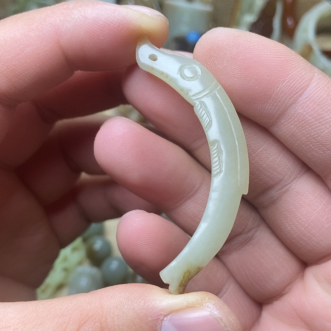 和田玉挂件未镶嵌