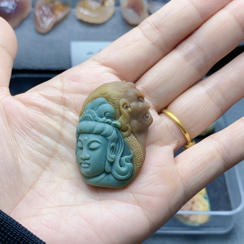 【闪购商品】未镶嵌吊坠定制石英质玉