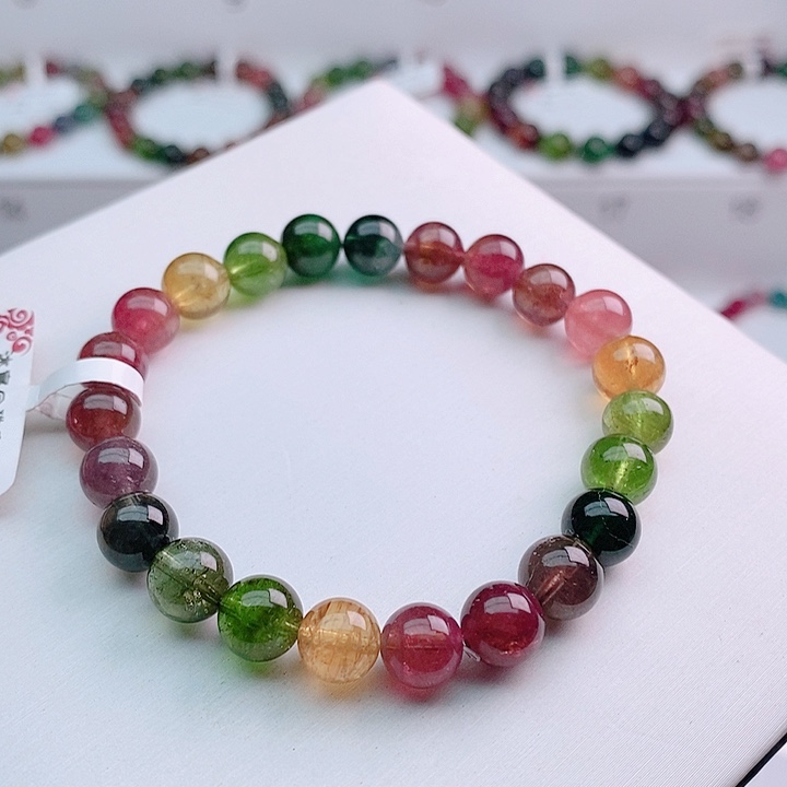 碧玺手链未镶嵌7号