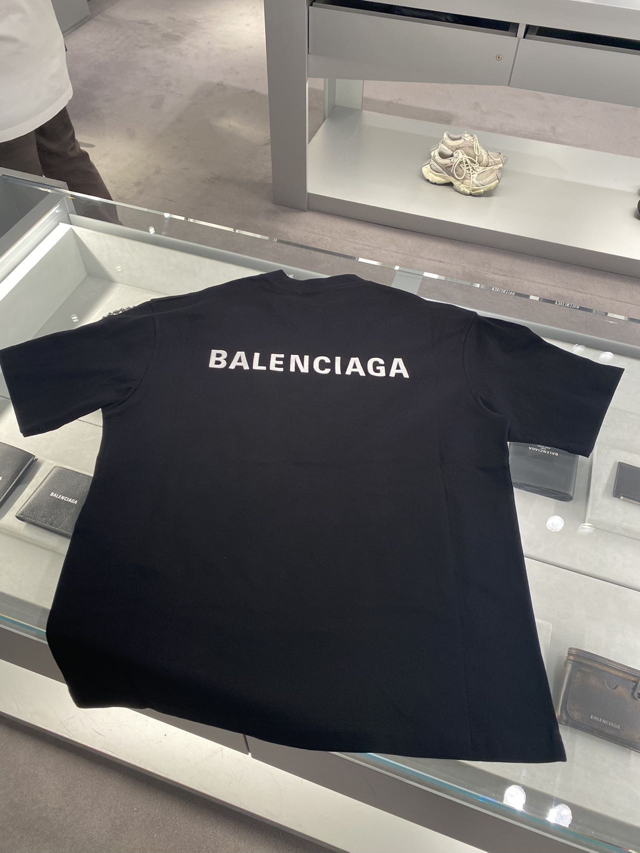 全新未使用 Balenciaga/巴黎世家 巴黎世家 男款刺绣T恤
