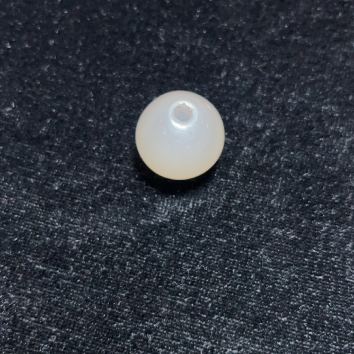 时尚天然玛瑙单珠白玛瑙单珠20mm