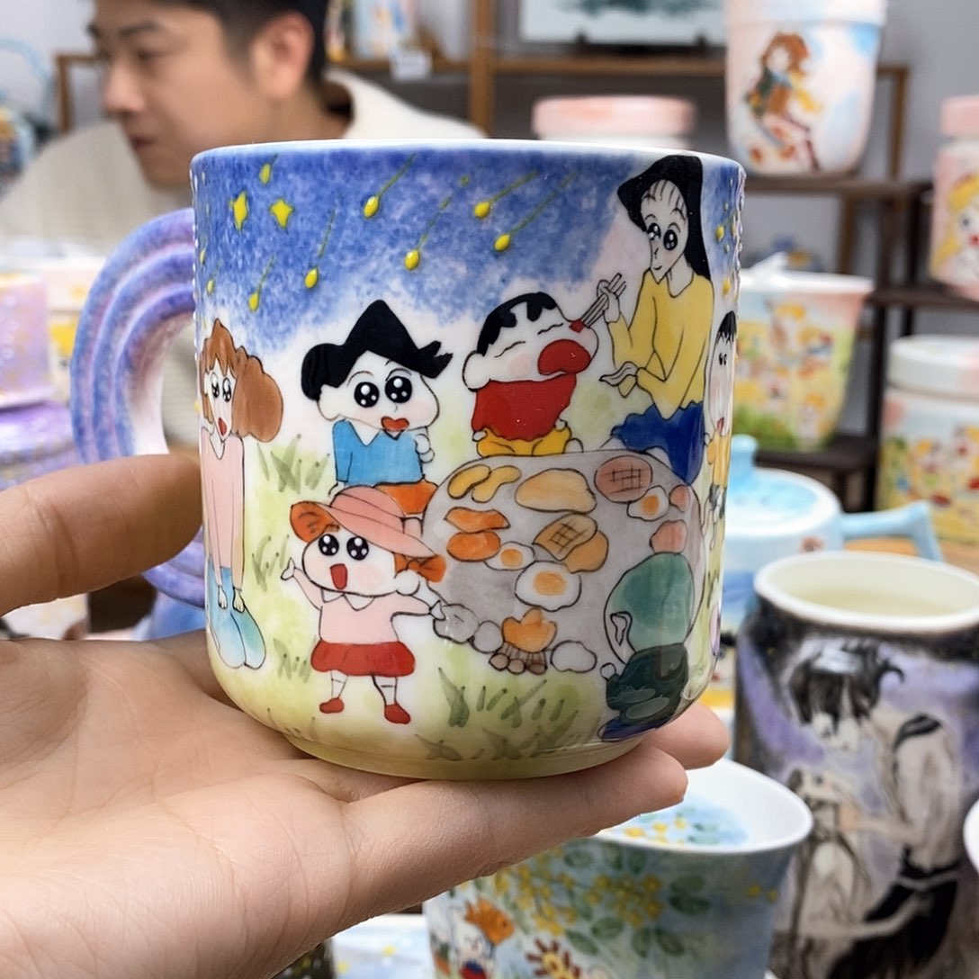 杯景德镇陶瓷高温瓷