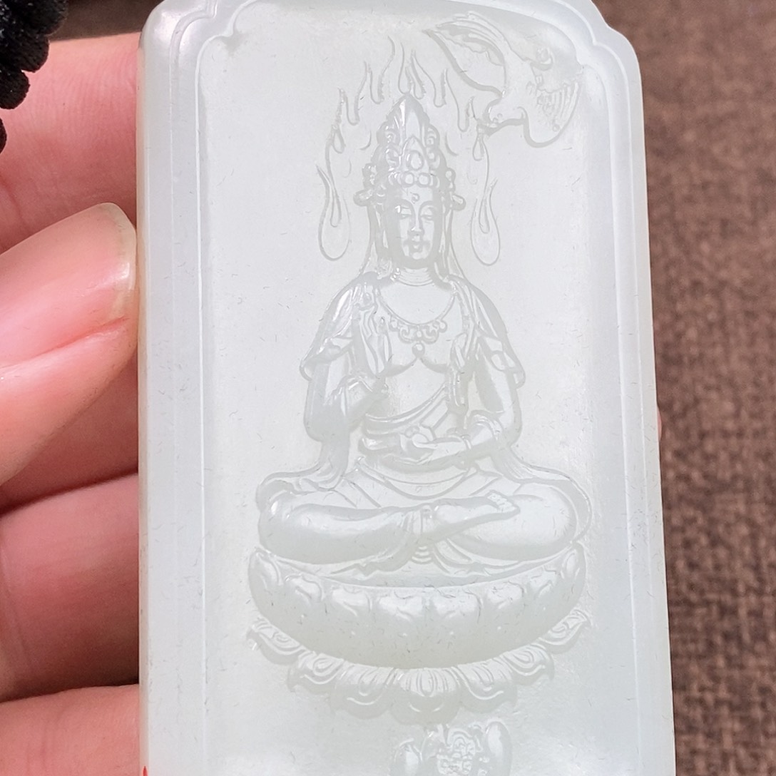 和田玉挂件未镶嵌