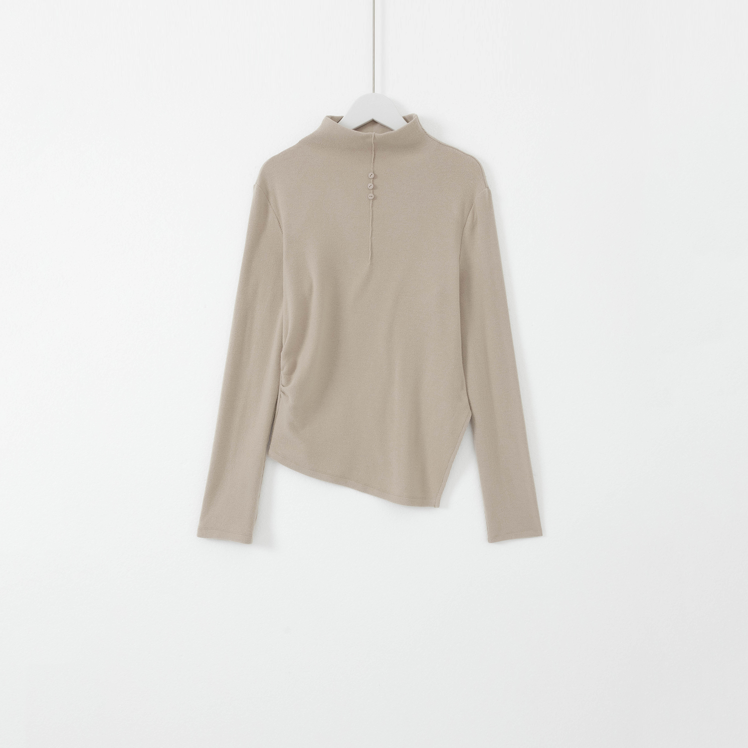 几里与麻  休闲百搭长袖打底衫 衣长61胸围86 2101241