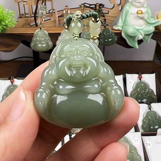 和田玉吊坠(赠链)未镶嵌