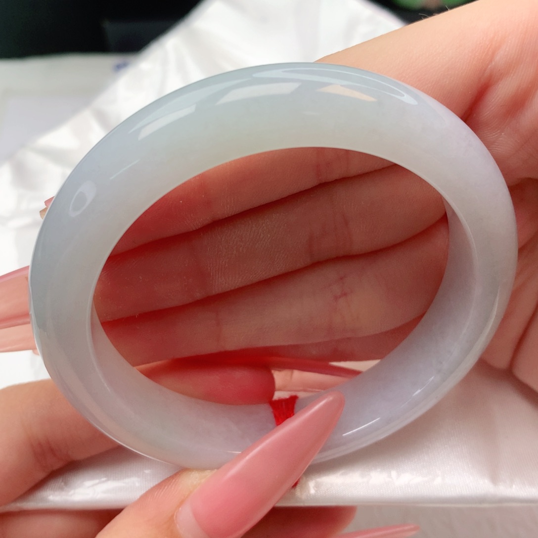 未镶嵌手镯翡翠正圈58