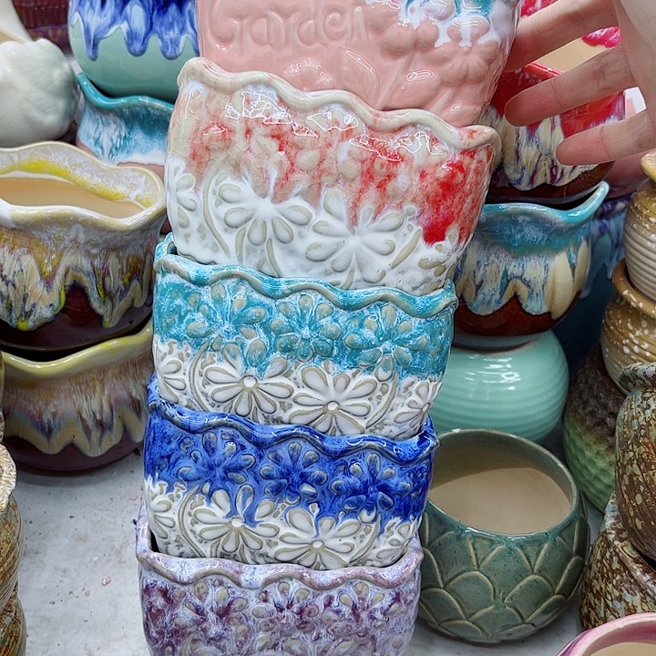 多肉绿植陶瓷花盆