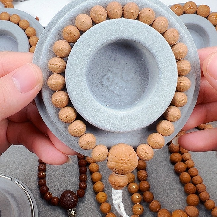 凤眼菩提手串10.3-10.6矮桩实心