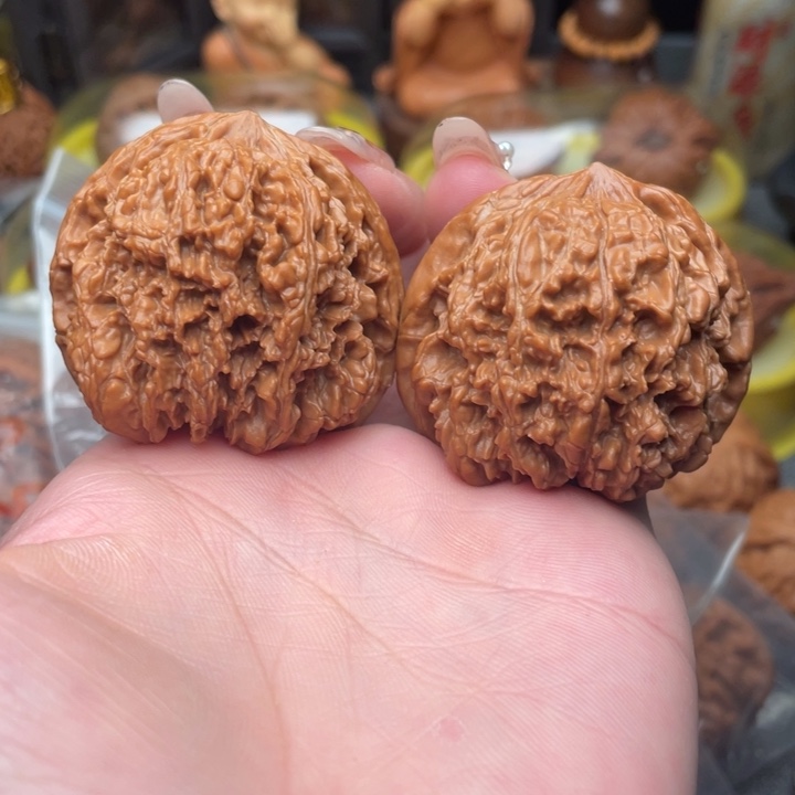 把件文玩核桃137狮子头45全品