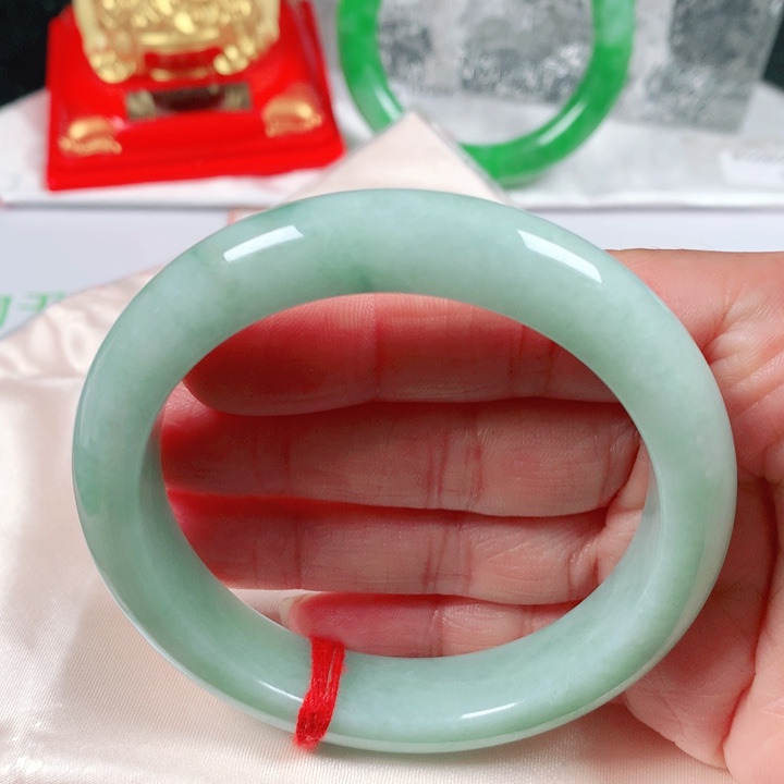 未镶嵌手镯翡翠  编号S1398 正圈58