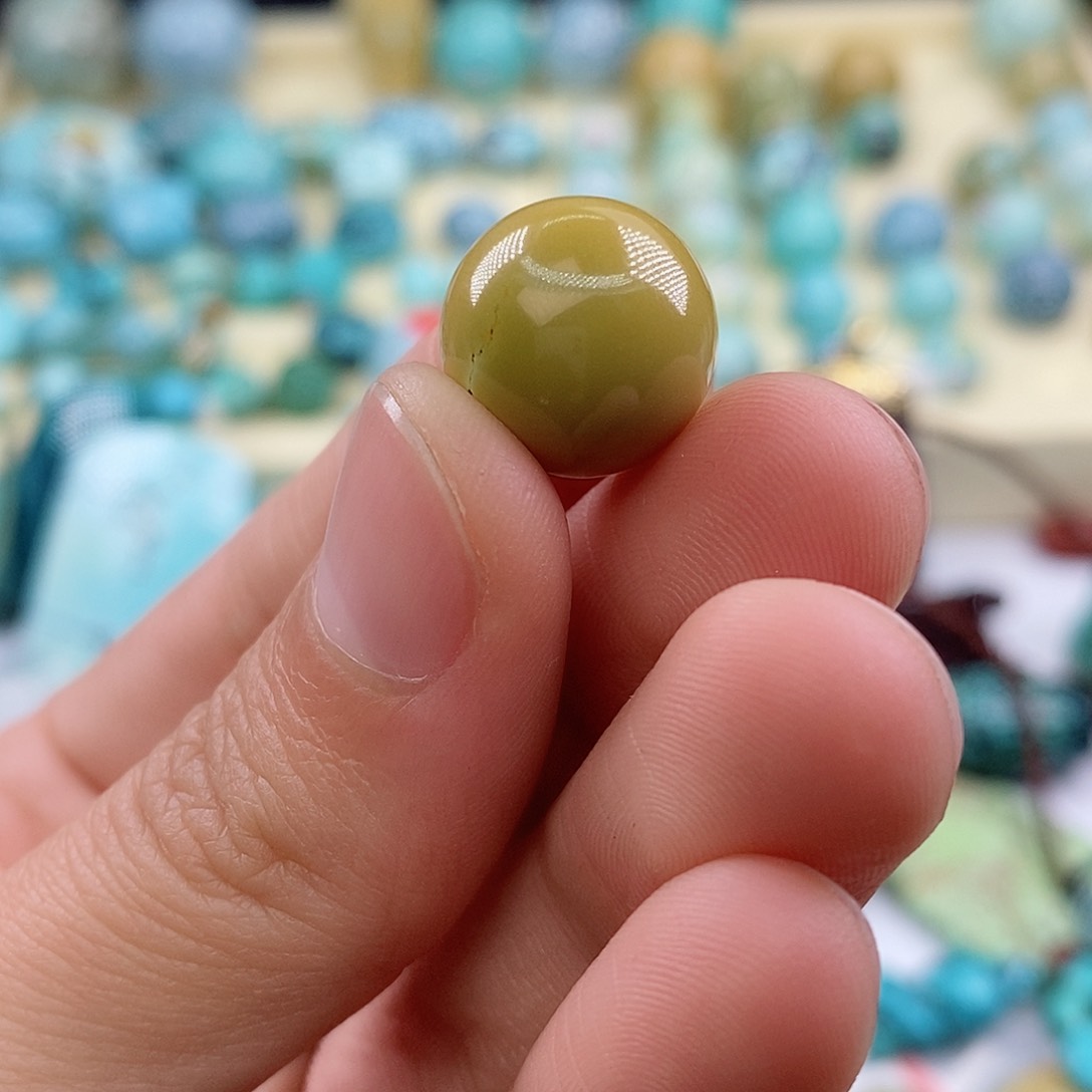 绿松石珠宝奇石未镶嵌饭***香