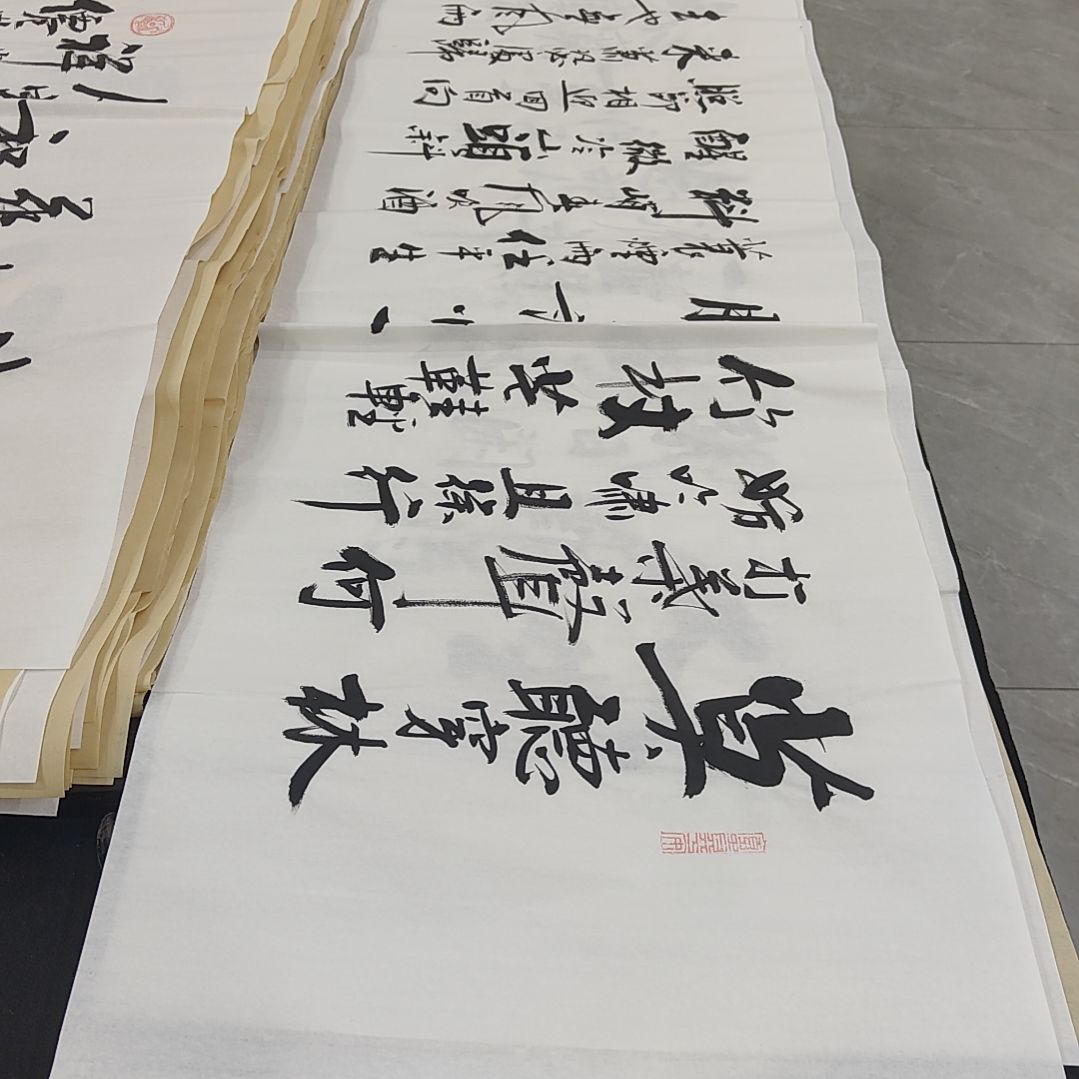白武坤老师作品一副