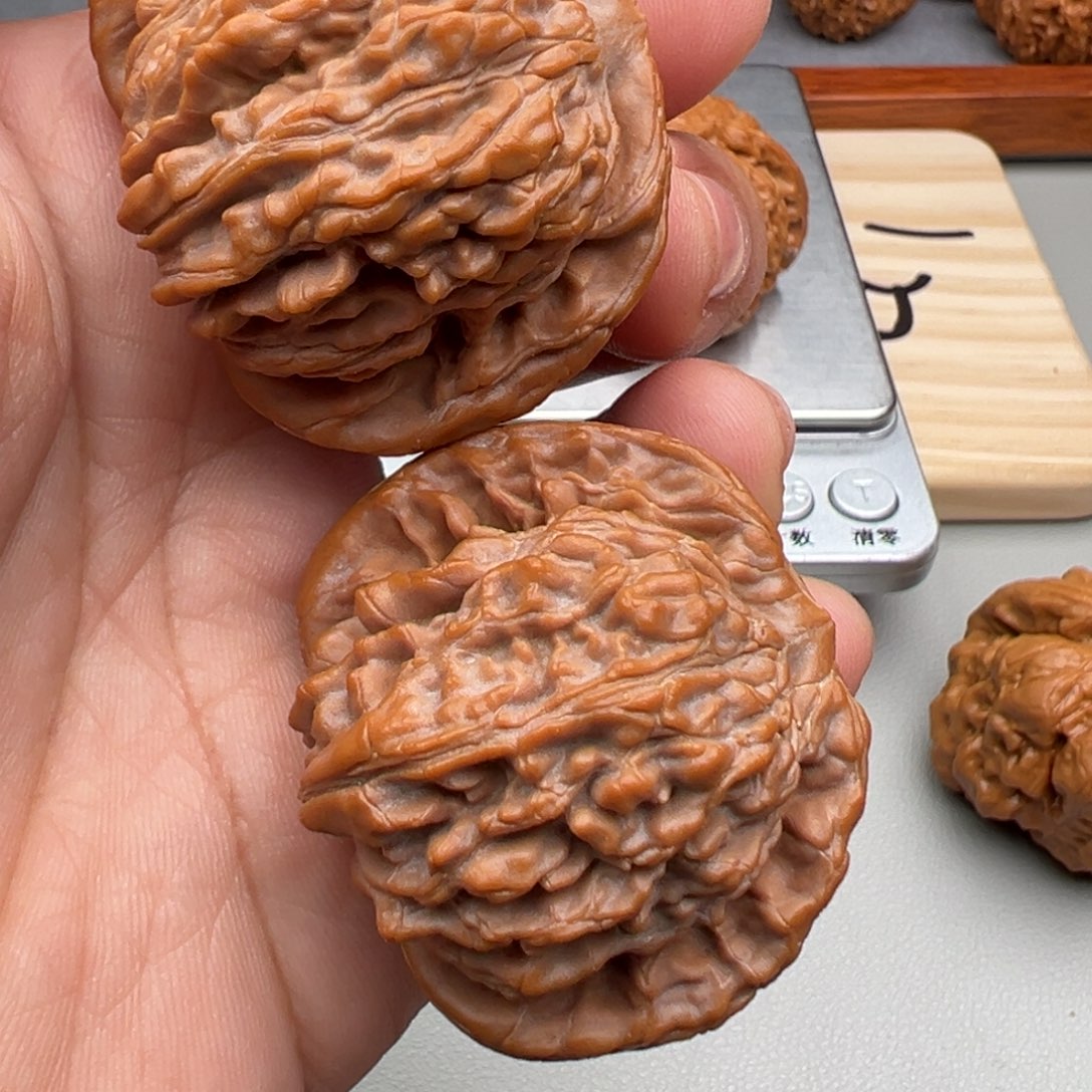 文玩核桃把件楼子45