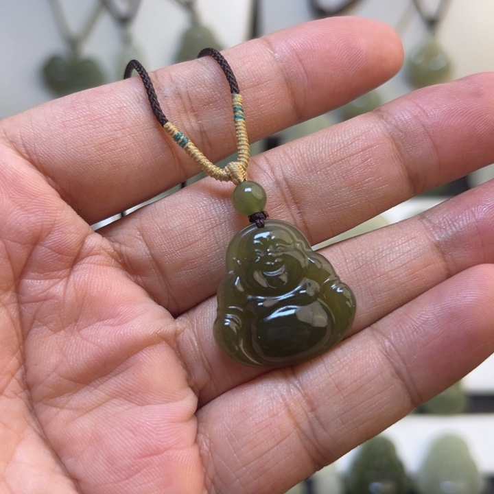 和田玉未镶嵌吊坠(不含链)666