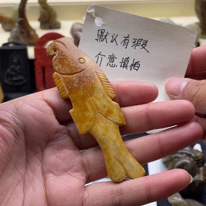 蛇纹石玉颈饰未镶嵌33