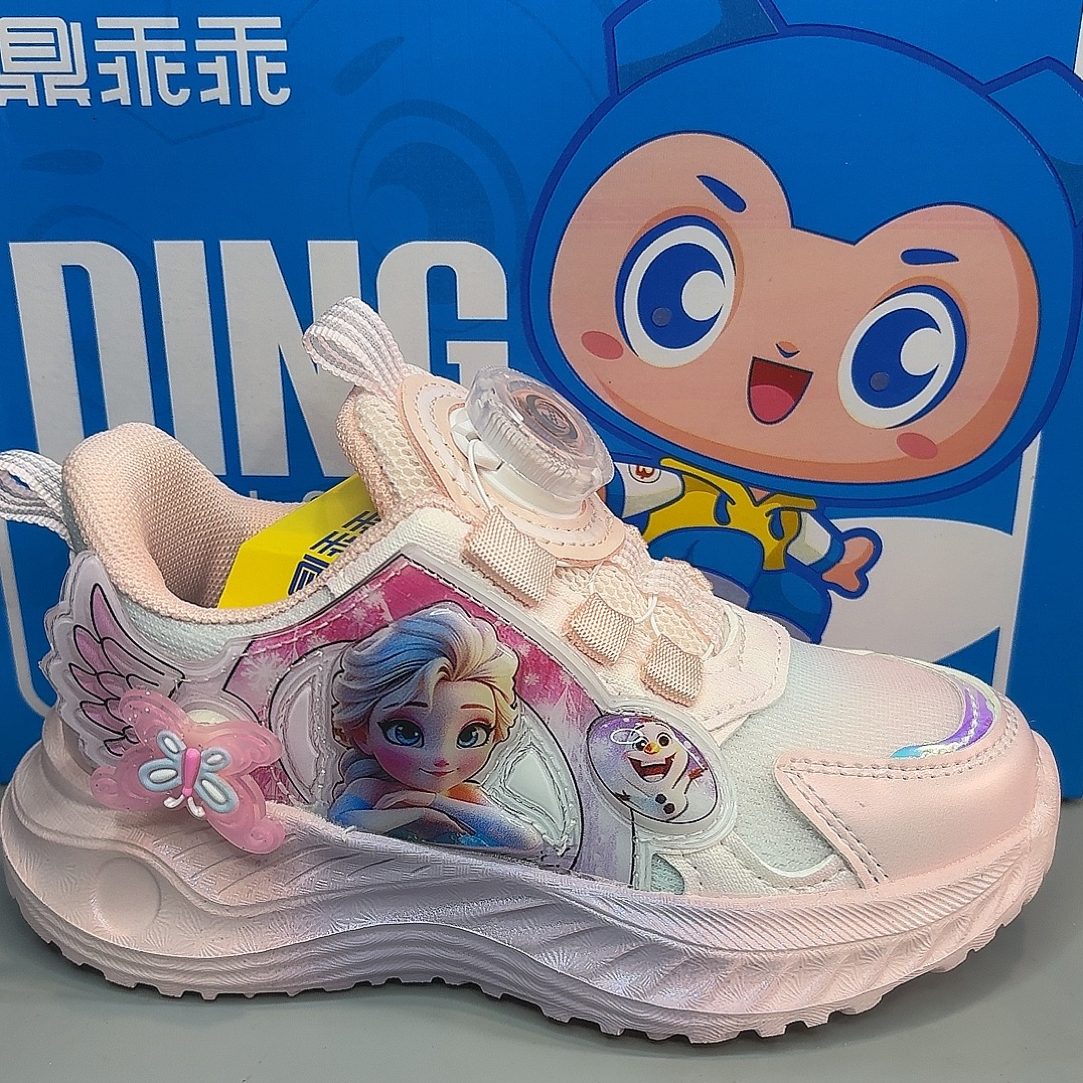 运动轻便卡通风女耐磨运动鞋春季网面运动鞋鞋