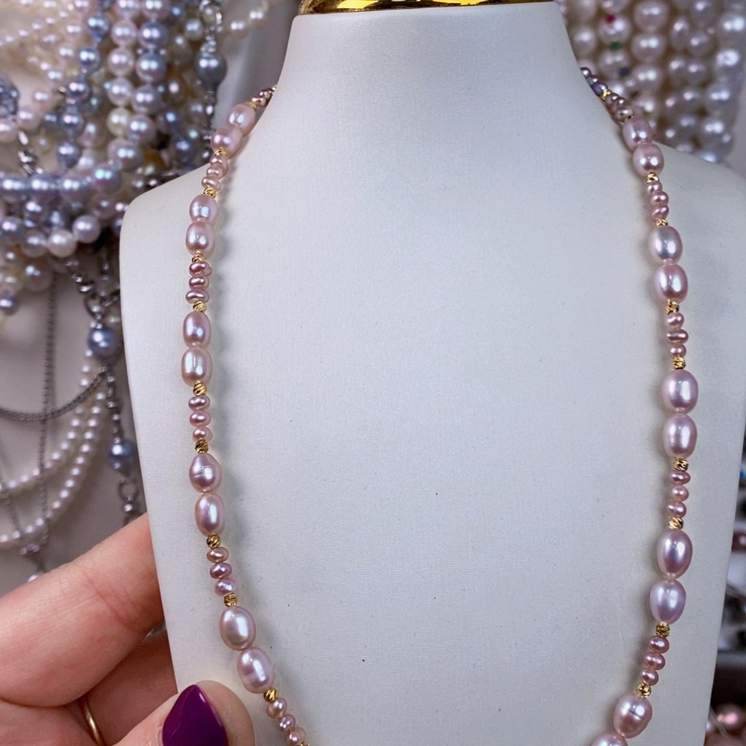 淡水珍珠项链未镶嵌