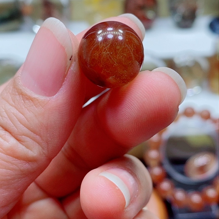 水晶颈饰未镶嵌山****渔水晶