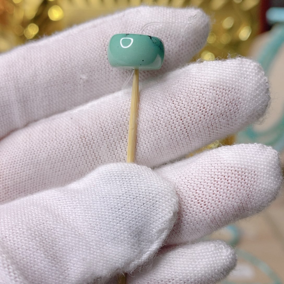 绿松石珠子未镶嵌