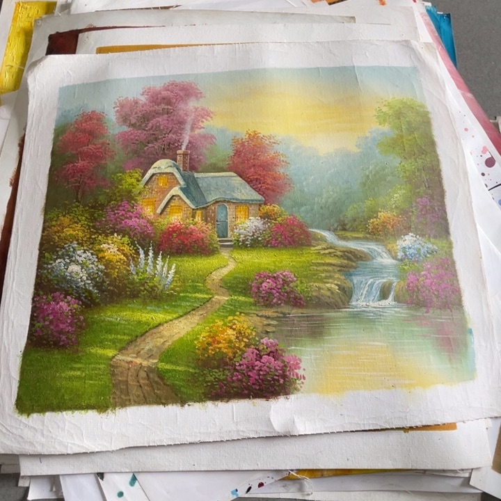 油画油画作品欣赏50:60