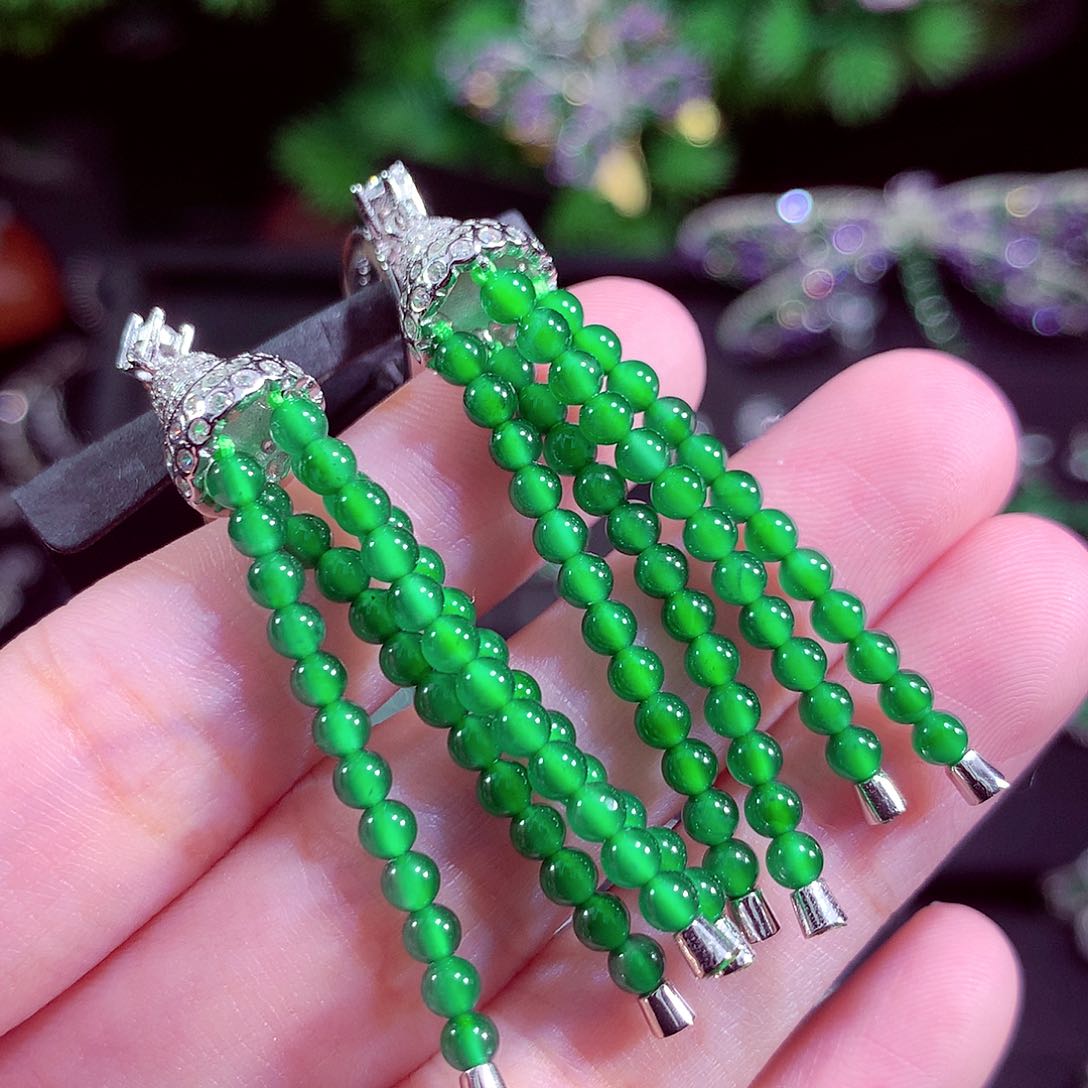 颈饰未镶嵌翡翠用****8天然