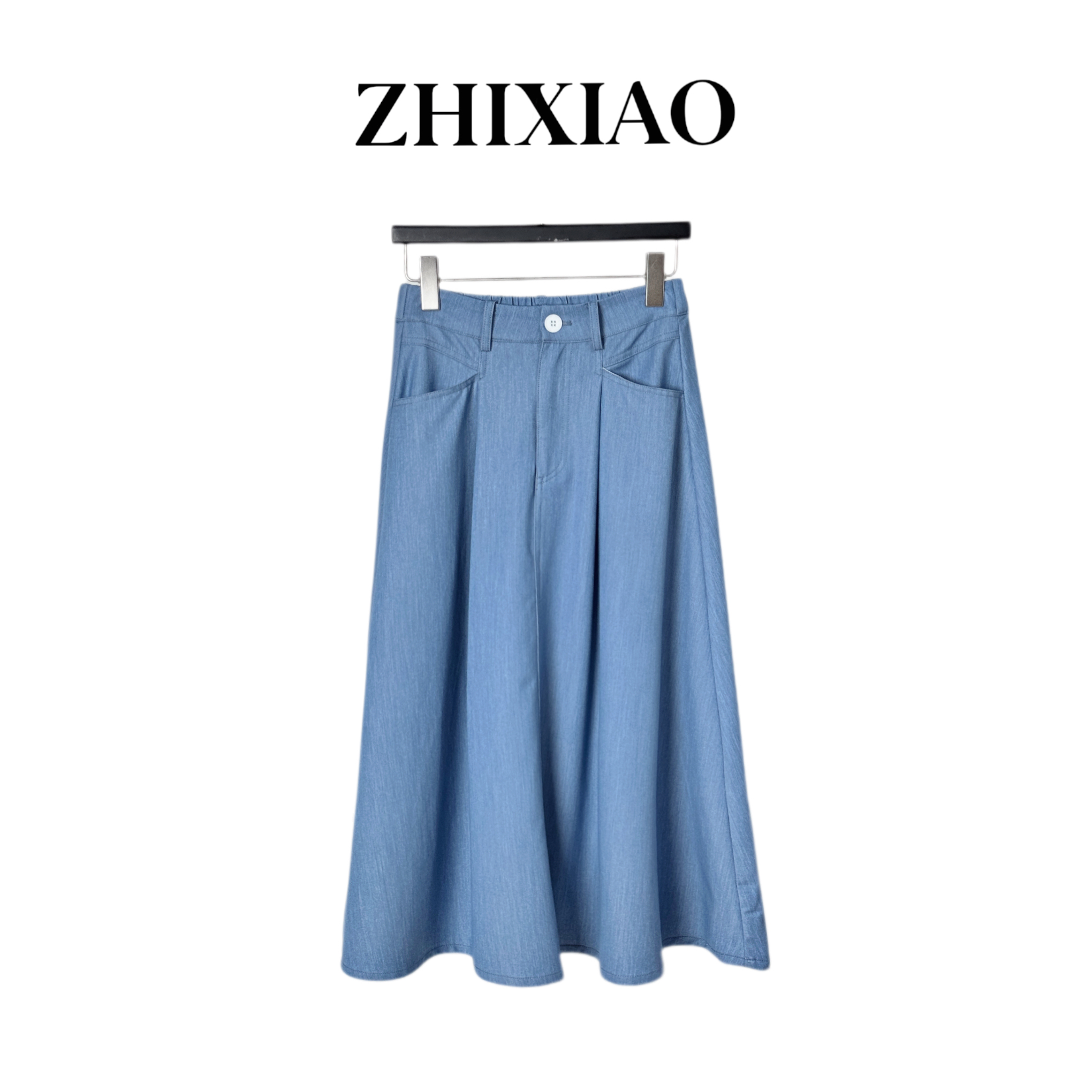 【ZHIXIAO】夏季新款：极简半裙9042-1