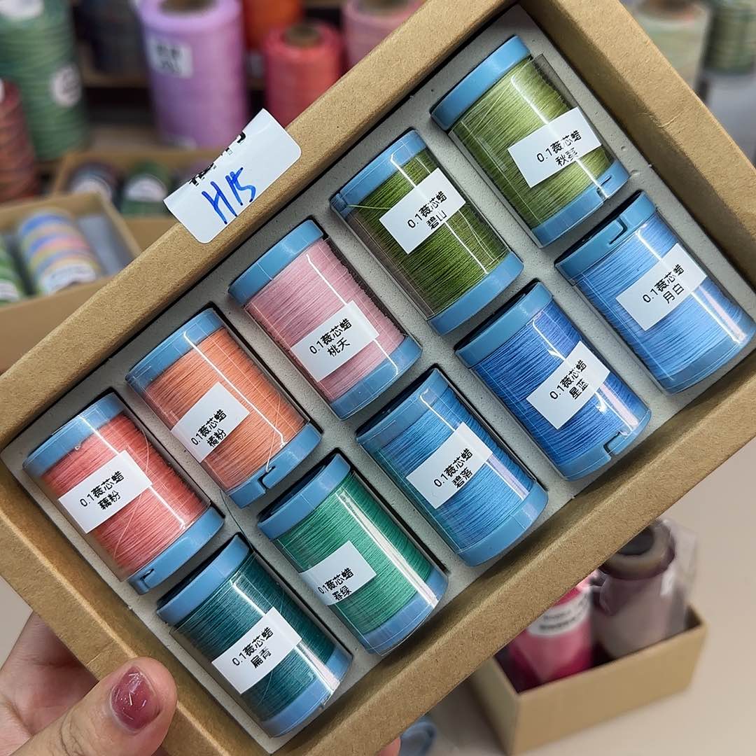 0.1微信蜡 十色90m